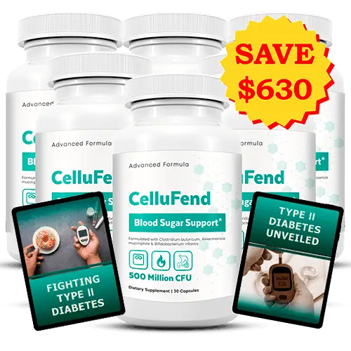 CelluFend 6 bottle